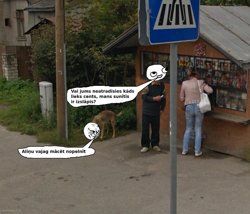 slapes Autors: Strāvonis Uz Google Maps bāzētie komiksi #3