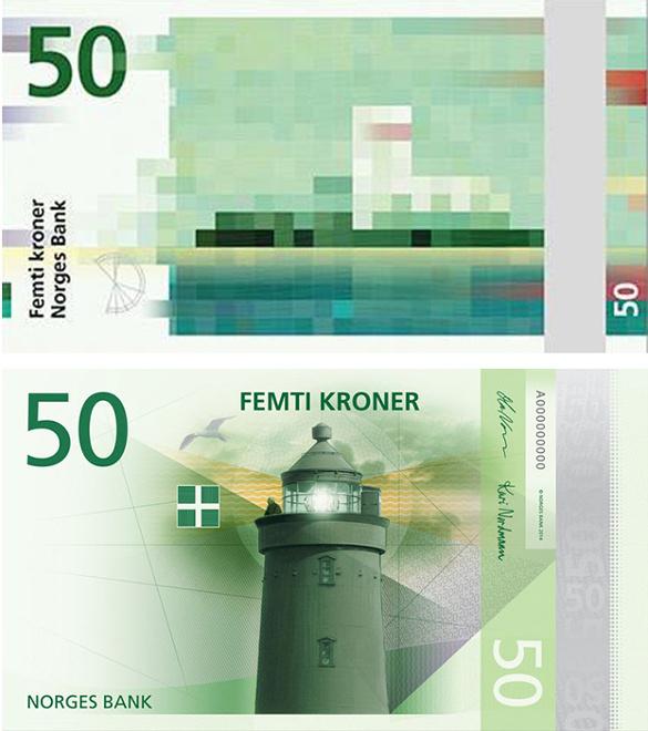 Katru no banknotes pusēm ir... Autors: Veetra Norvēģijas jaunās banknotes