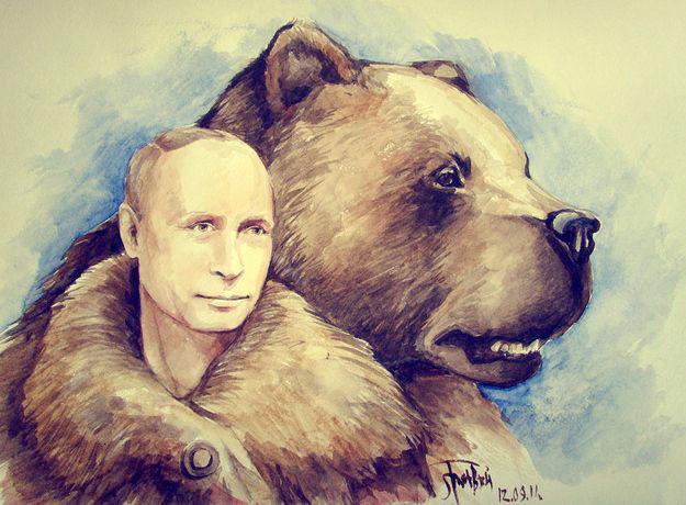 Krievu versija par Lāčplēsi Autors: LordsX Putina dzimšanas dienai veltīta izstāde!
