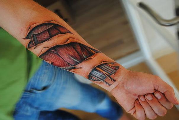  Autors: EveritaM 50 neparasti 3D tetovējumi