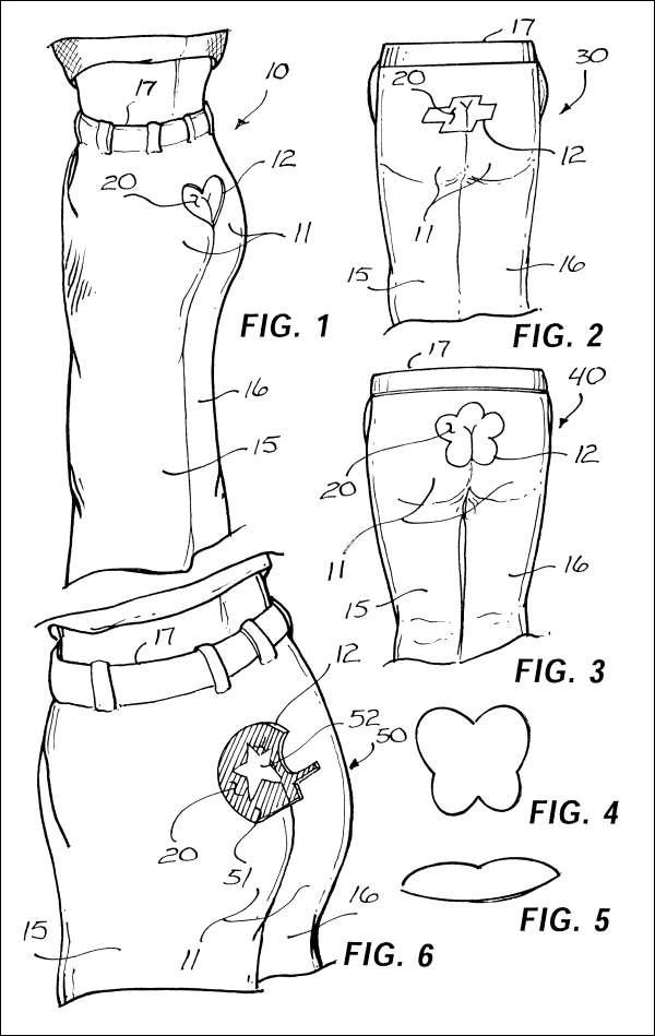 Bikses ar speciālu izgriezumu... Autors: elv1js Tici vai nē, bet šādi patenti eksistē.