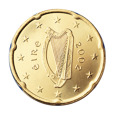 20 centu monētas reverss... Autors: KASHPO24 Īrijas eiro monētas.