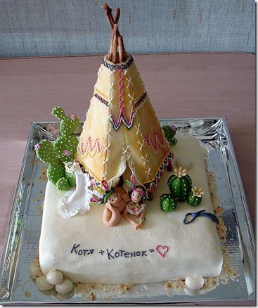 Kotjakaķēnspuksti Autors: ieva5 Kreatīvas tortes no Krievzemes