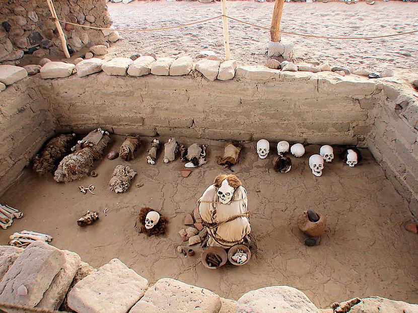 Chauchilla kapsēta Peru Autors: kaķūns Biedējošas vietas, kur ir vērts pabūt un satricināt iekšas