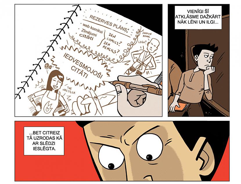  Autors: MaxPred Tu Kontrolē Savu Dzīvi (ZenPencils)