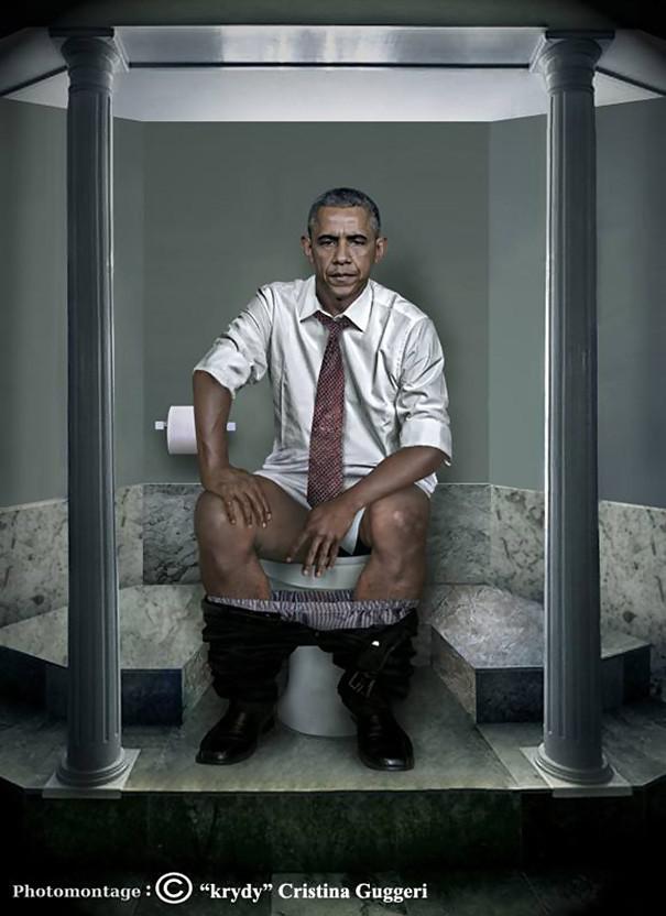 Baraks Obama ASV prezidents Autors: Fosilija Pasaules valstu līderi arī iet uz podu
