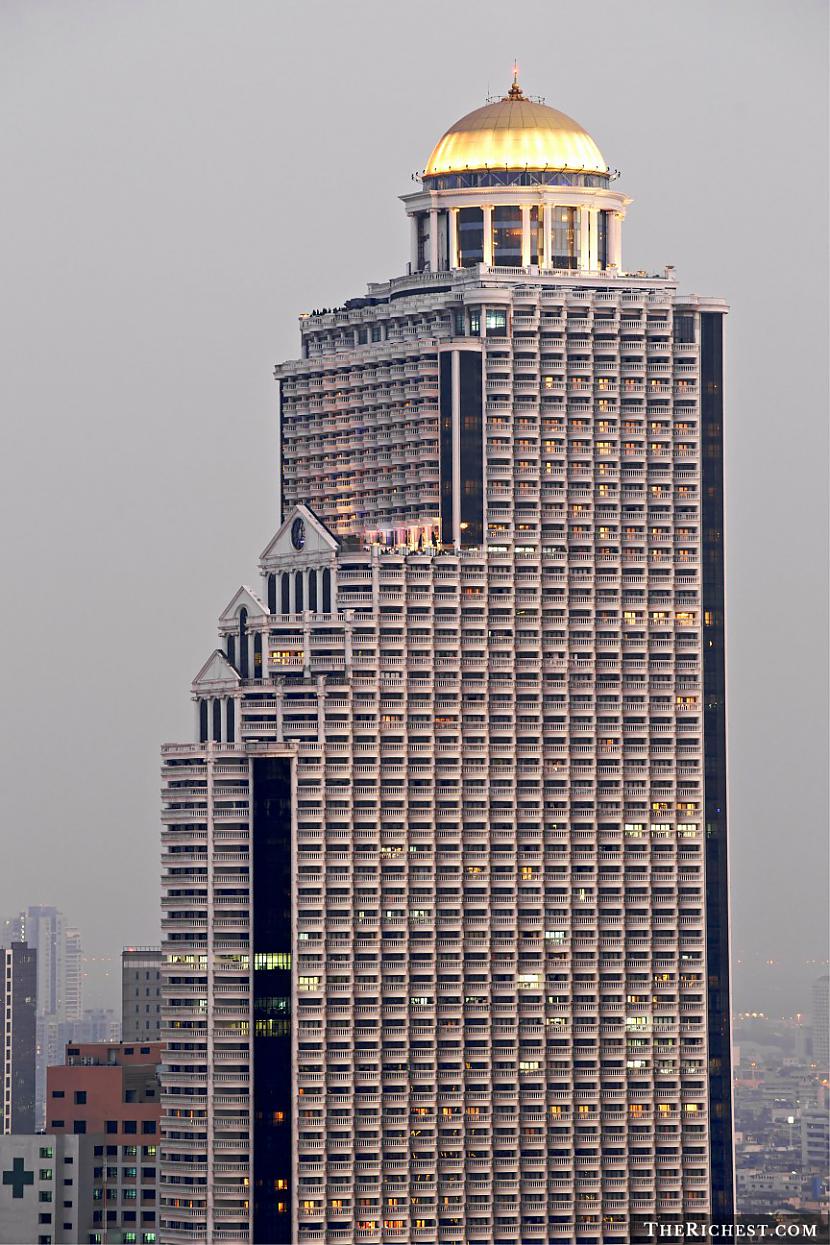 State Tower  atrodas Bangkokā... Autors: Fosilija Augstākās viesnīcas pasaulē