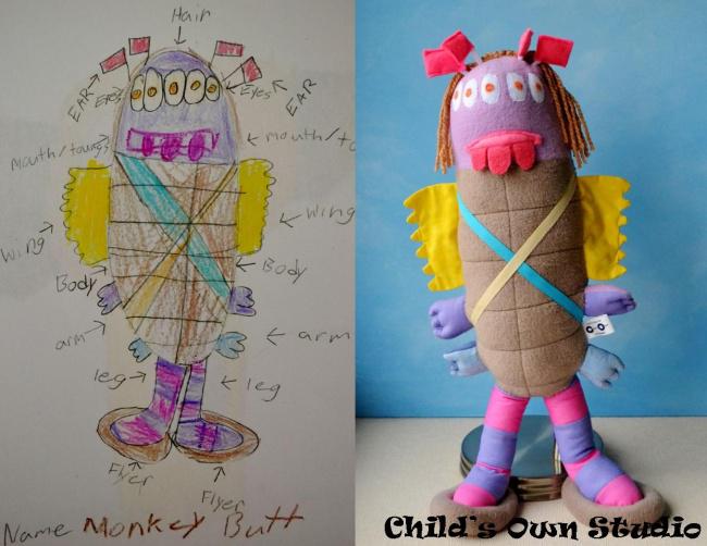 Veronika 7 gadi Autors: MazAa888 Pēc bērnu zīmējumiem veidotas rotaļlietas