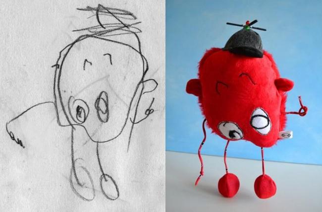 Zenders 2 gadi Autors: MazAa888 Pēc bērnu zīmējumiem veidotas rotaļlietas