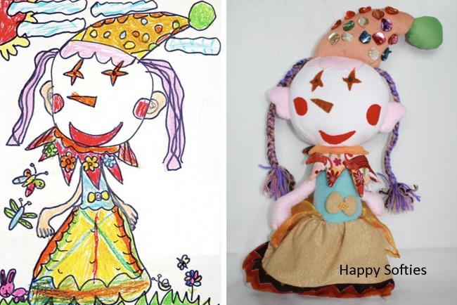 Keilija 6 gadi Autors: MazAa888 Pēc bērnu zīmējumiem veidotas rotaļlietas