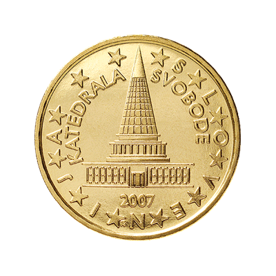 Uz 10 centu monētas ir... Autors: KASHPO24 Slovēnijas eiro monētas