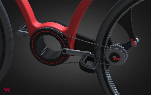 Ar vienu kustību iespējams... Autors: KixDubstep Spāņu dizaineris izveido jauna veida riteni!
