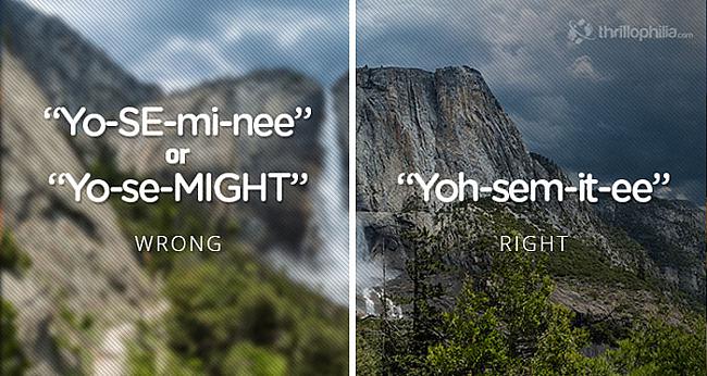 Josemitu nacionālais parks ASV Autors: Fosilija 24 vietu nosaukumi, kurus izrunā nepareizi!