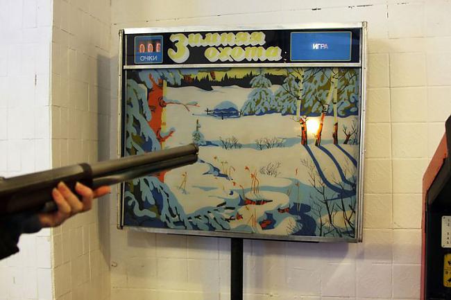 Medības ziemā Autors: Sulīgais Mandarīns Padomju laiku spēļu automāti.