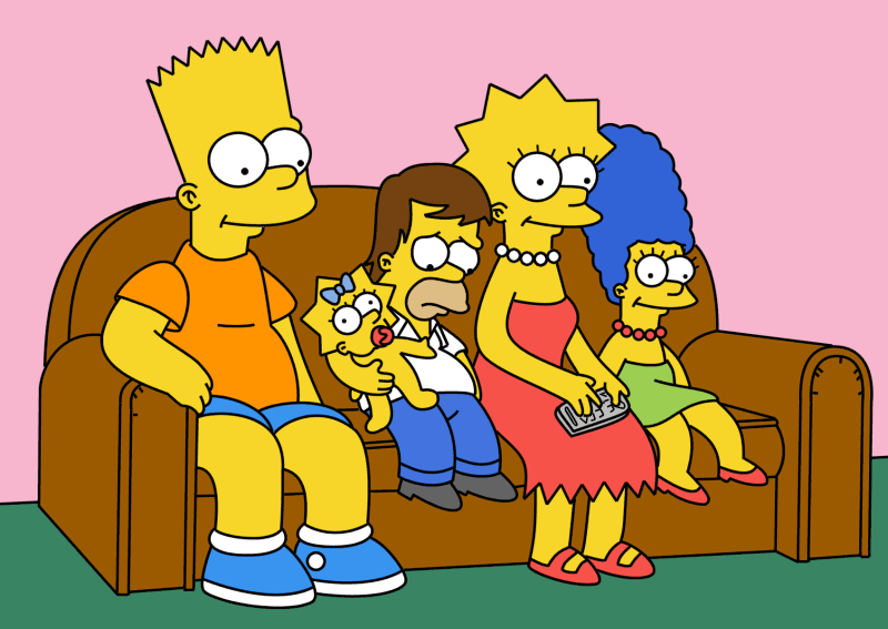 Joks ar dīvānu sākumā tika... Autors: Geimeris Fakti par Simpsoniem! #4