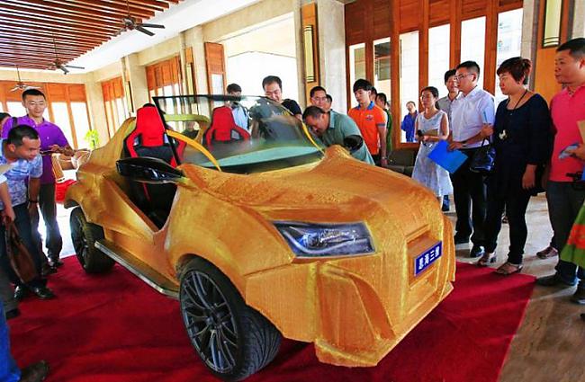 Kopējais auto svars ir nedaudz... Autors: ORGAZMO Ķīnā sāk printēt auto!!