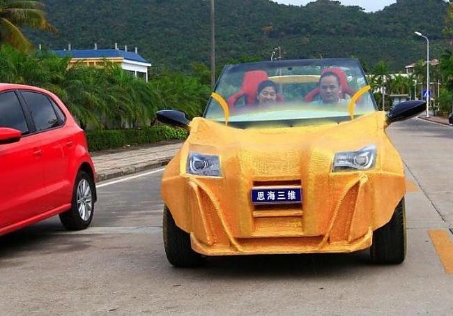 Auto korpusa izprintēsanai ir... Autors: ORGAZMO Ķīnā sāk printēt auto!!