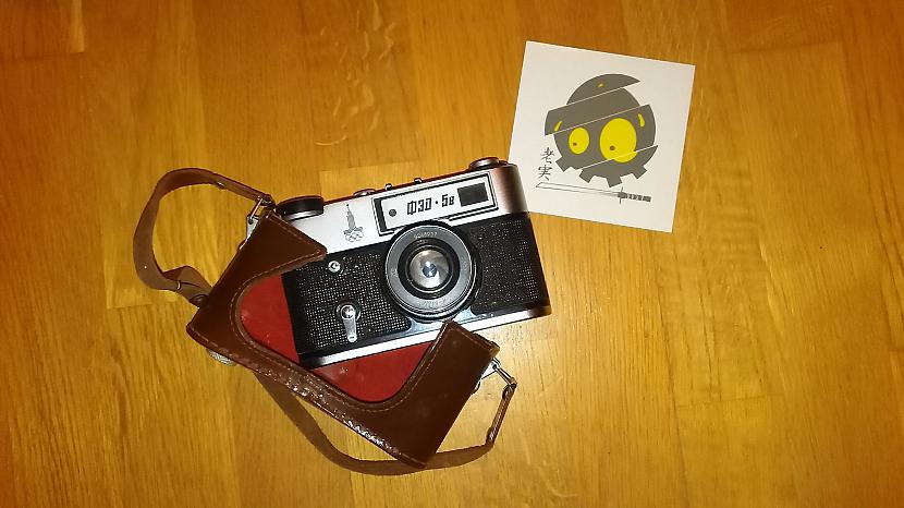Scaronis ir FED 5b fotoaparāts... Autors: Emchiks Veco fotoaparātu kolekcija!