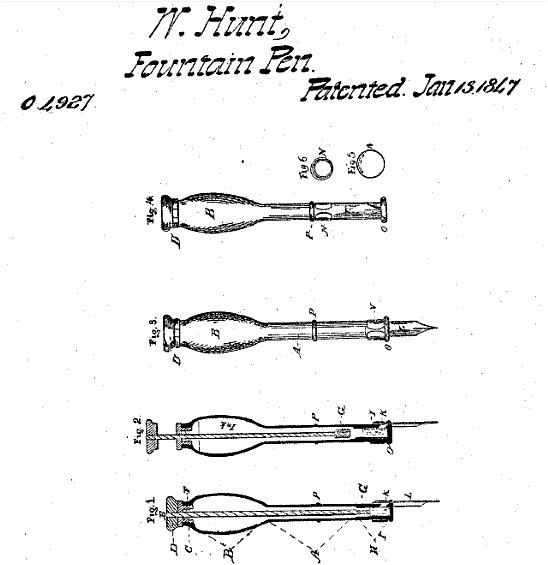 Hanta pildspalvas patents Autors: Kapteinis Cerība Parādu mākts vīrs izgudroja spraužamadatu