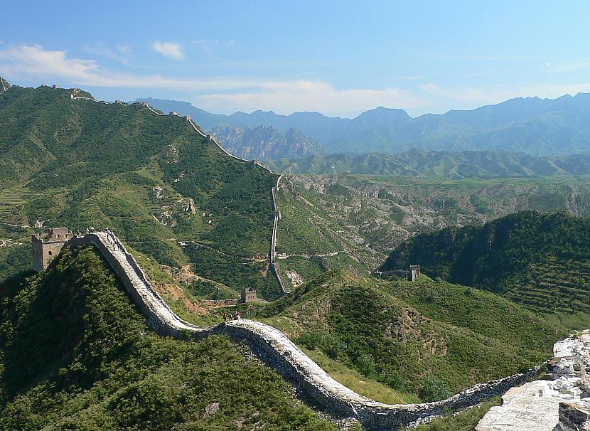 Lielais Ķīnas mūris tika celts... Autors: air hawks Čaks Noriss. Joki.