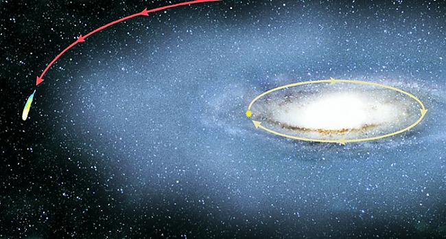 Ātri rotējoscaroni gāzu mākoņi... Autors: Prāta Darbnīca Mūsu Galaktikas lielākie noslēpumi