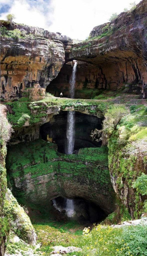 Bataras ūdenskritums Libāna Autors: grauzejs Vietas ko būtu vērts redzēt