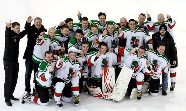 Latvijas čempionāta 1. līgā zeltu izcīna HK "Liepāja Juniors"