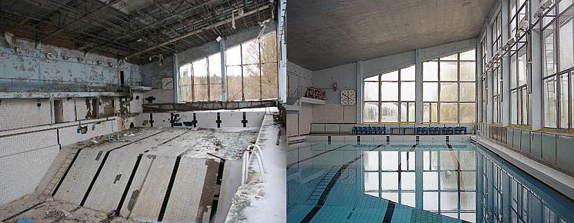 Vietējais peldbaseins kurā... Autors: ghost07 Černobiļas katastrofai aprit 29 gadi