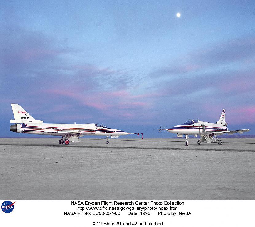 nbsp nbspKopā līdz 1984gadam... Autors: Mao Meow Grumman X-29 – neparastā dizaina lidmašīna!