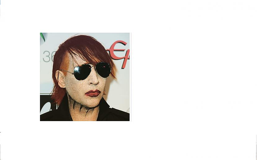 Maranglyn Manson  Autors: Heroīns14 Kā izskatītos  slaveni cilvēki ar rižiem matiem! :D [ TOP 10] :D