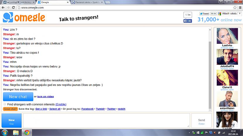 Ātri gan padevās Sorry... Autors: zonde2 Omegle