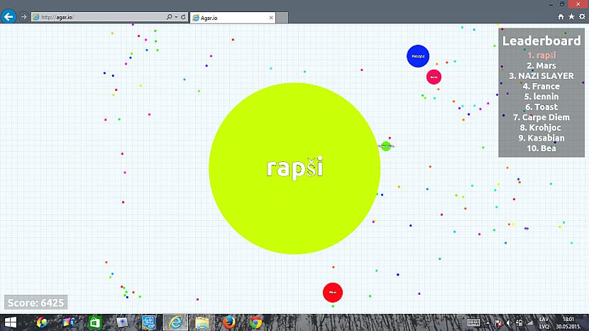 rapscaroni D Autors: SoullesS Agar.io Labākie momenti bildēs