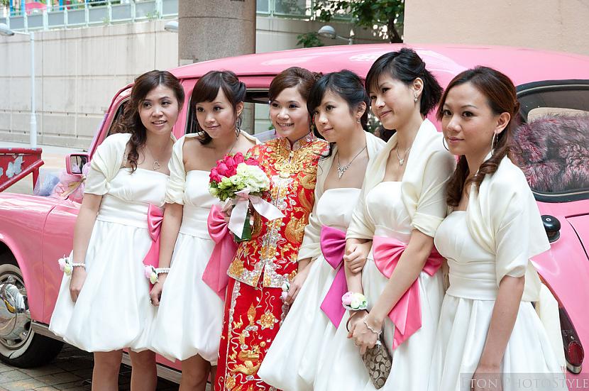 Ķīnā pirms līgavainis dodas... Autors: sfinksa Kāzu tradīcijas pasaulē