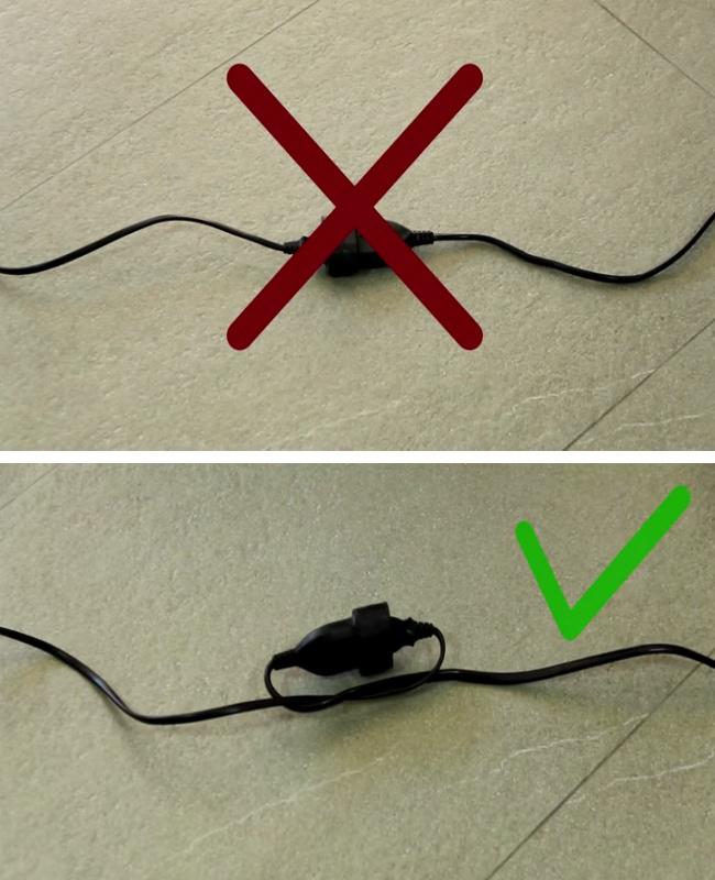 Kā nostiprināt kabeli lai tas... Autors: matilde 10 lietas, kuras mēs visi darām nepareizi