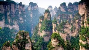 Tianzi kalni Ķīnā Autors: Fosilija 10 dabas brīnumi. II daļa.