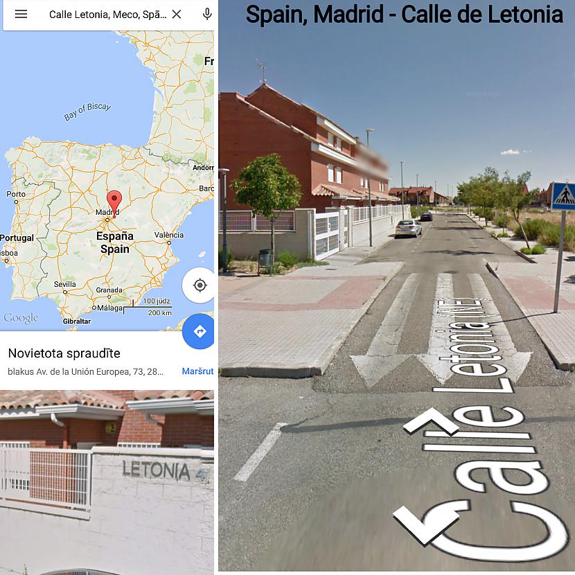 Kādā nelielā Madrides pilsētas... Autors: ghost07 Latvijas ielu nosaukumi ASV, Austrālijas un citu valstu pilsētās