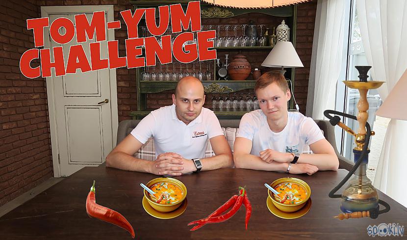  Autors: uldonstv Tom-yum challenge! + chilli piparu ēšana