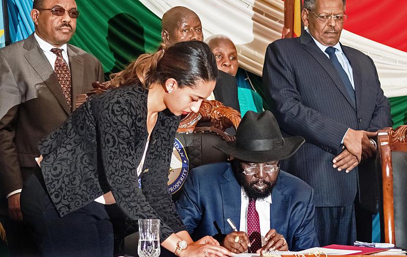 Dienvidsudānas prezidents... Autors: kaķūns 26 spēcīgākie attēli pagājušajā nedēļā
