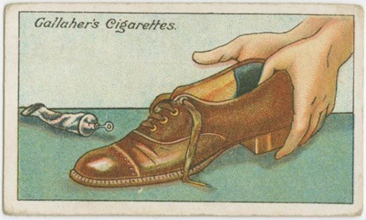 Panāc lai vaļīgas kurpes der... Autors: riekstkodis.lv 14 sadzīves padomi, kas nāk no 1910. gada, bet joprojām noderēs katram