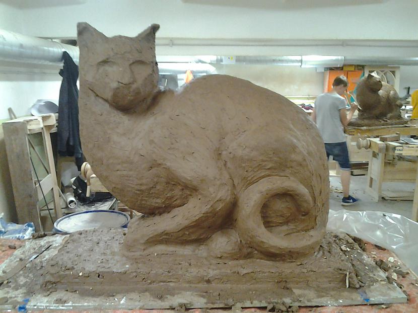 Vēl tikai mazliet whyuno Autors: Chief Mouse Kaķis betonā!