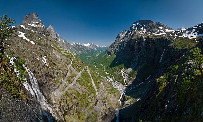Trollstigen Rauma Norvēģija Autors: Prāta Darbnīca Skaistākie un bīstamākie ceļi pasaulē