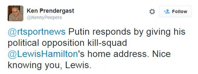 Putins atbild ar to ka savai... Autors: matilde Vai Lūiss Hamiltons parakstīja sev nāves spriedumu?