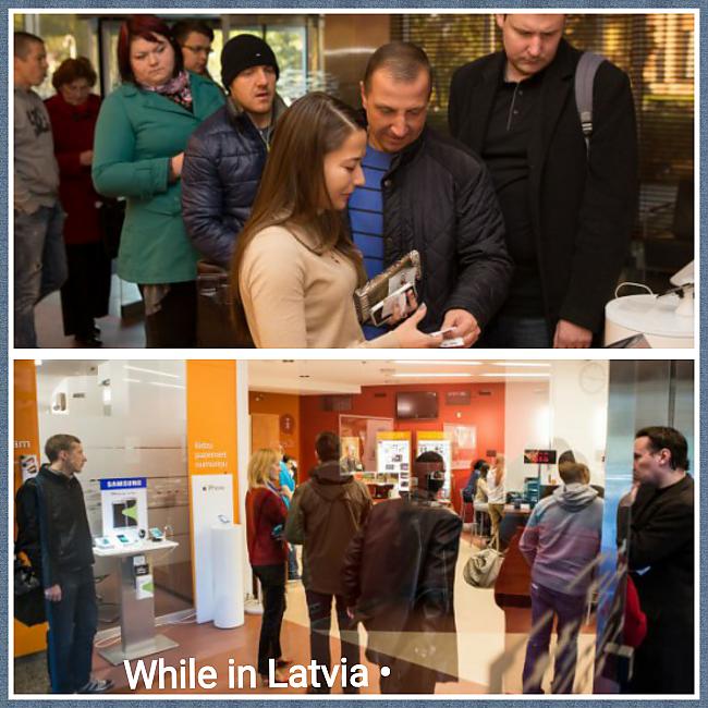 Tikmēr Latvijā daudzi steidzas... Autors: ghost07 7 Lietas, ko var nopirkt par jaunā Apple iPhone 6s cenu
