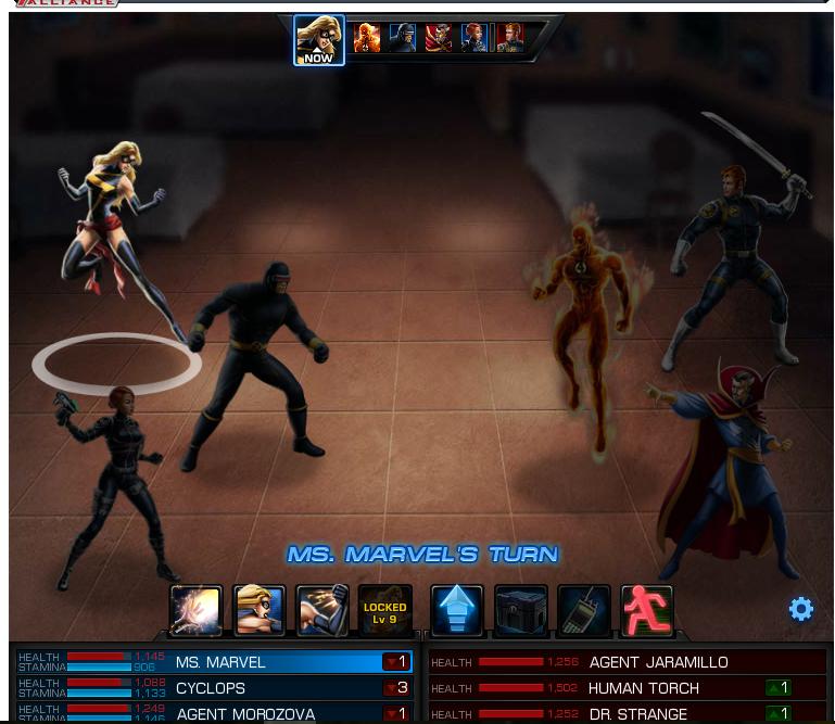 Spēlētājs pret nbspSpēlētāju Autors: Anete Morozova Avengers Alliance