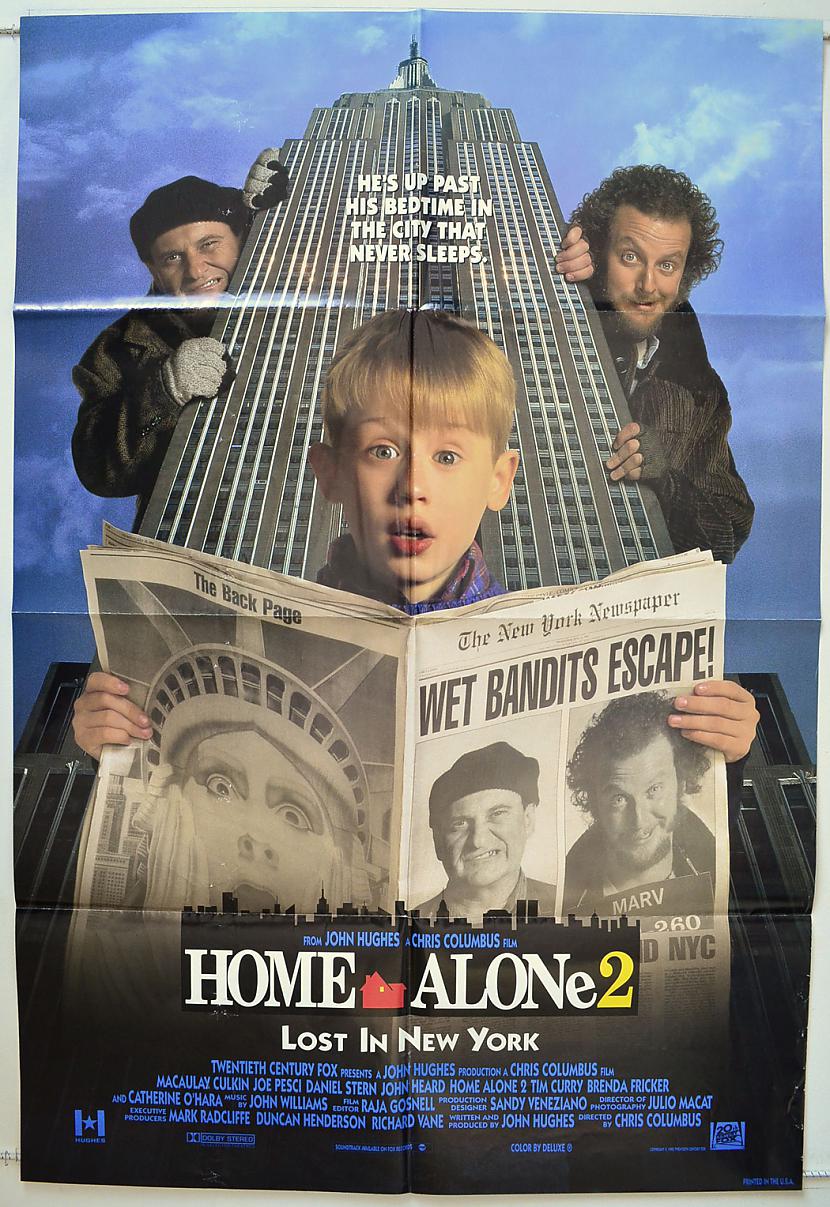 Home Alone 2 Viens pats mājās... Autors: MyMonty 5 manas mīļākās filmas!