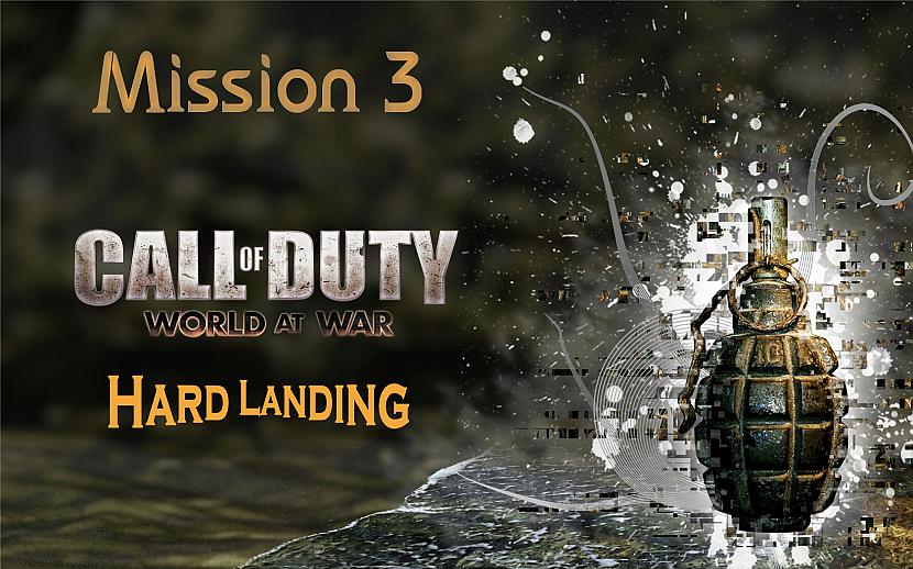  Autors: G36 gameplay Call of Duty:World at War - Mission 3 - Hard Landing