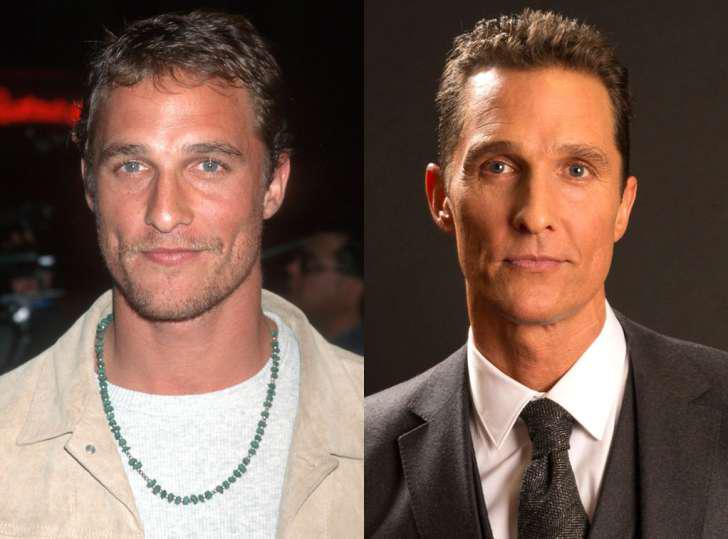 Matthew McConaughey Autors: Tarhūns Aktieri tad un tagad