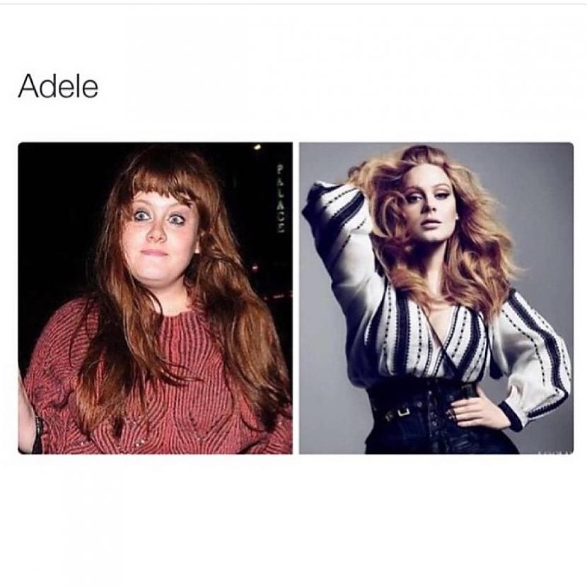 Adele Autors: Im a banana Before and after . (Slavenības)