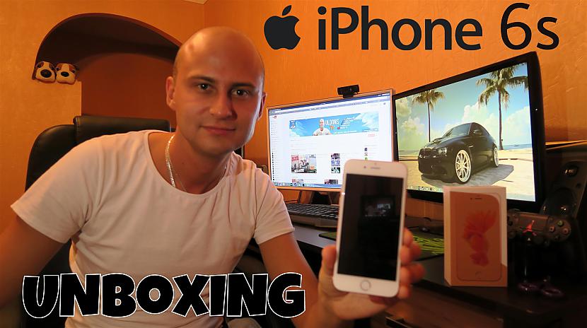  Autors: uldonstv Apple iPhone 6s Rose Gold: Unboxing!