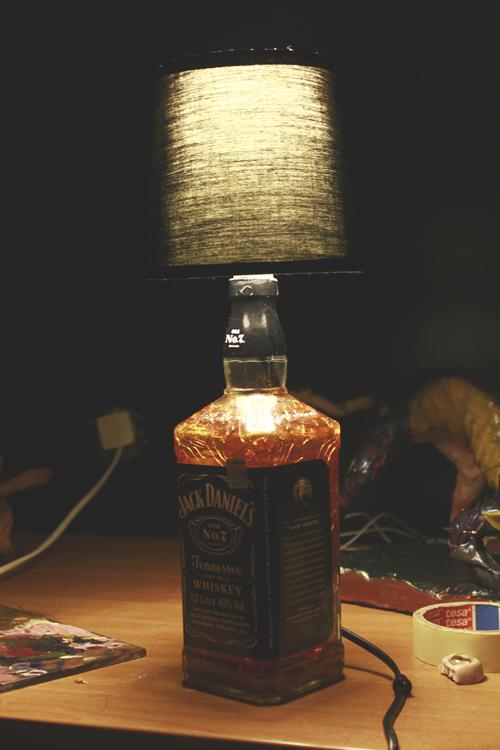  Autors: okami DIY JackDaniels lamp.